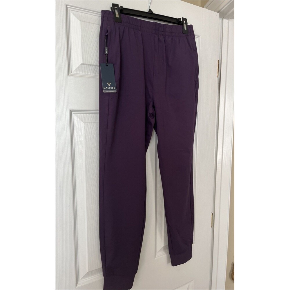 Maelreg proflex golf/sports joggers Medium Dark Purple Inside Drawstring